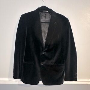 Murano Black Velvet Jacket Size Medium